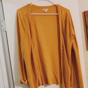 Mustard Cardigan